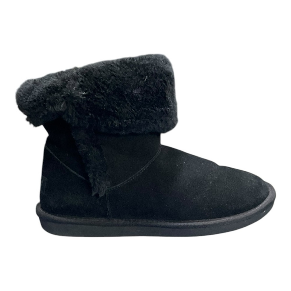 Minnetonka Leather Moccasin Ankle‎ Hi Pug Boots Size 9